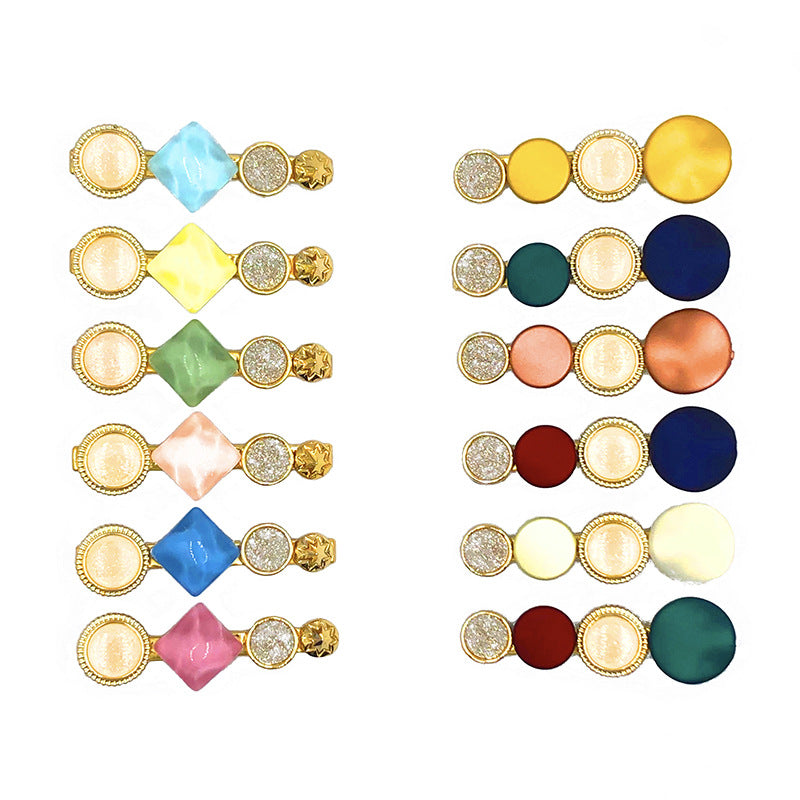 Pearl Barrette Set – detail view