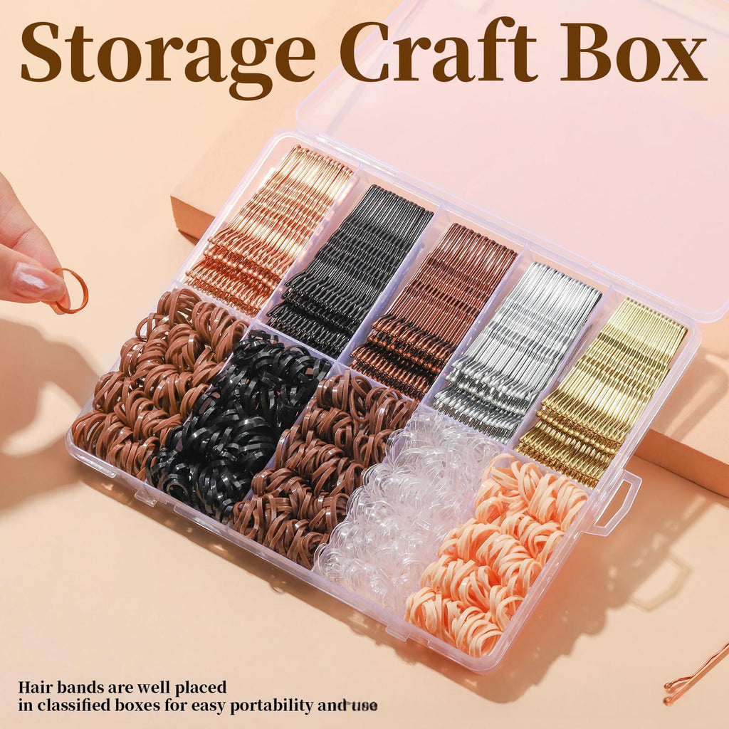 Hair Clip & Hair Tie Gift Box