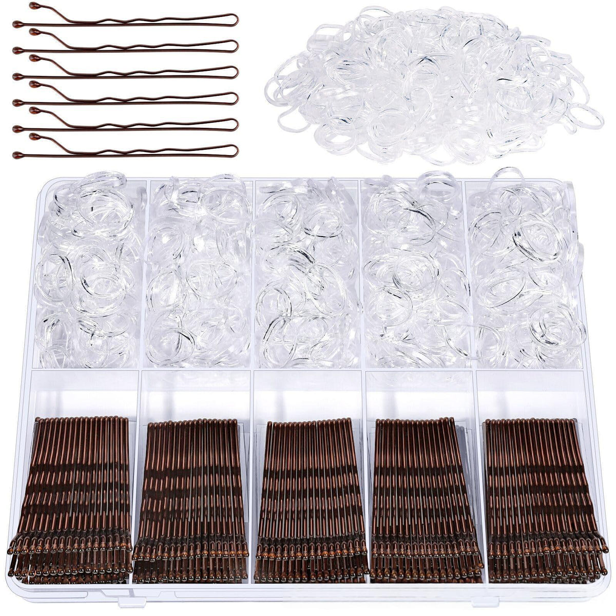 Hair Clip & Hair Tie Gift Box – detail view